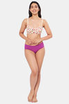 Amante Padded Wired Full Coverage T-Shirt Bra - Watercolour Ditsy Floral Print — thumbnail 5